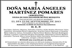 Mª Ángeles Martínez Pomares